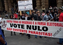 Hora de mudar o Brasil… e você vai votar nulo?! Ato Pro Voto Nulo  010.4